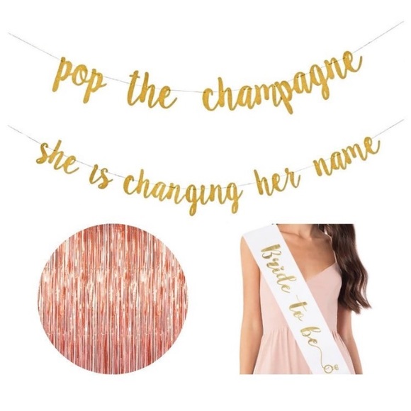 Gold Palms Products Other - 3 Piece Kit Bachelorette Decorations ✨